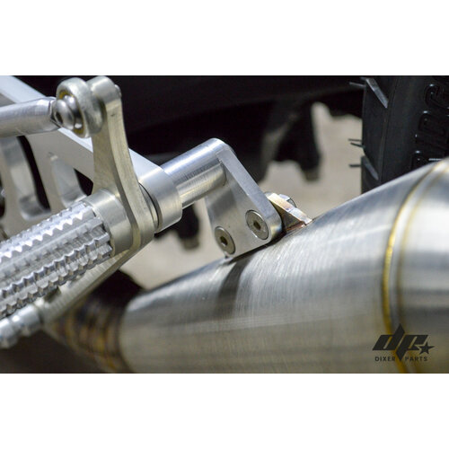 Dixerparts Exhaust Muffler 4in1 Collector +db Killer | BMW K100/K1100 Cafe Racer Tail Pipes
