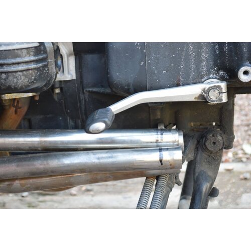 Dixerparts Mise à Niveau du Kit de Silencieux D'échappement pour BMW K100/K1100 Cafe Racer | Adaptateur Collecteur 4en1