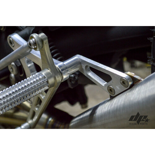 Dixerparts Supports D'échappement pour Commandes Reculées Courtes et Longues | BMWK100/K1100