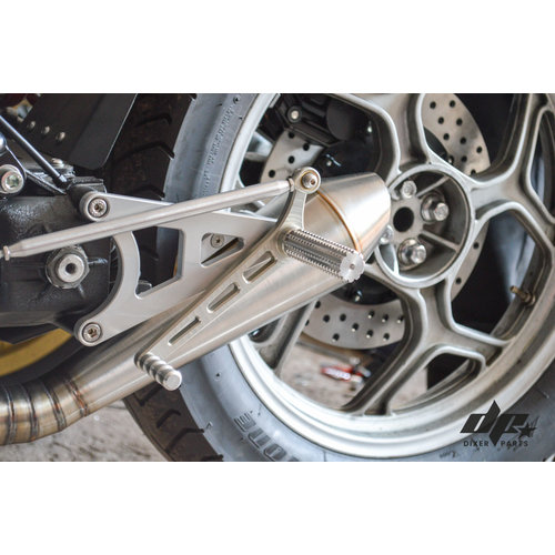 Dixerparts Exhaust Mounts for Short and Long Rearsets | BMW K75