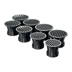 Hexagon Velocity Stacks inlaat BMW (Kies maat)