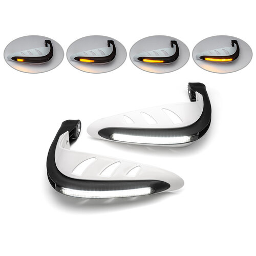 LED-Handschutz mit integriertem Taglicht + Blinker