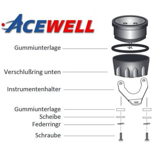 Acewell Speedo beugel ACE-IHO