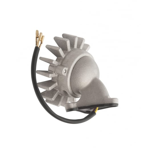 Motone Big Fin achterlicht LED + spatbordbevestigingsset -Shot blast