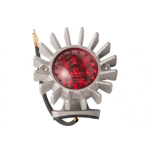 Motone Big Fin Tail Light LED + Kit de montage pour amortisseur - Shot blast