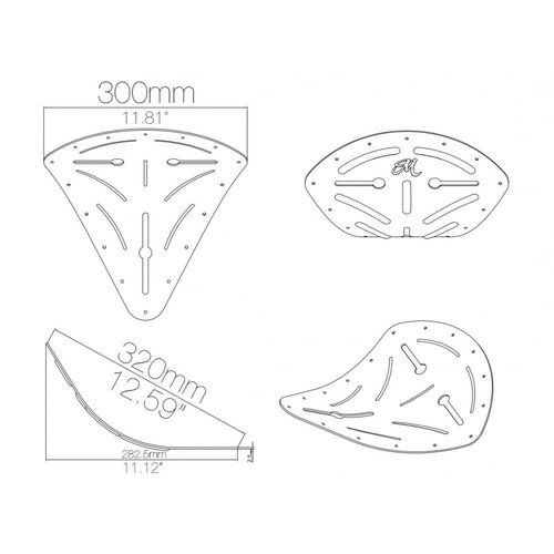 Motone Siège Universel Solo - Diamant
