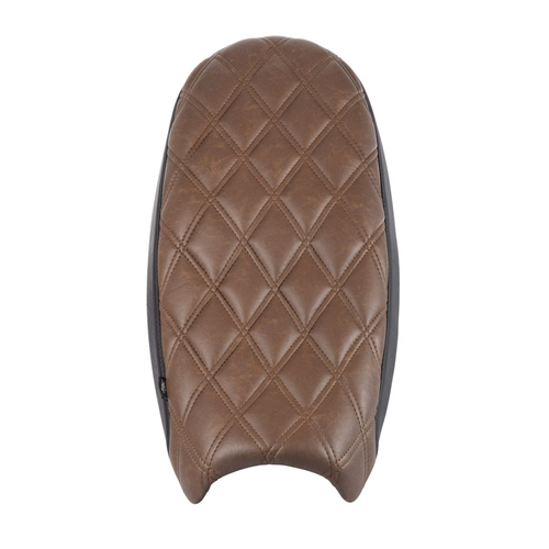 Motone Selle duo Bonneville - Diamond Stitch - Noire/brun