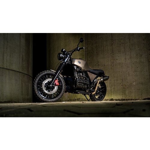 BMW K100RS Scrambler with wire wheels