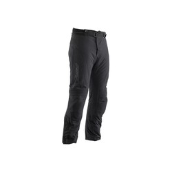 Dames noires de longueur de jambe de textile de pantalon de moto de la CE noire GT