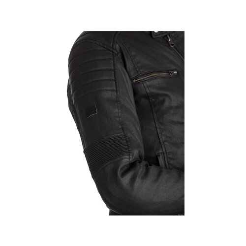 RST Schwarzes Brixton Motorradjacke-Textil
