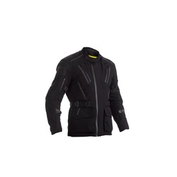 Schwarz Pathfinder Motorradjacke Textil