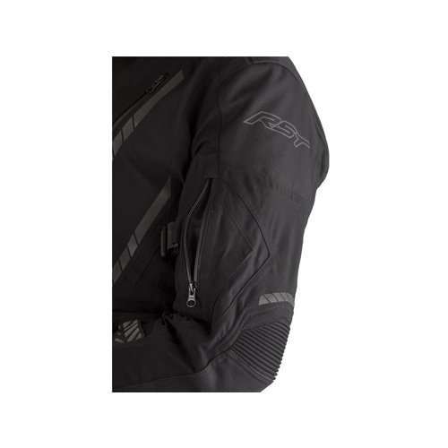 RST Schwarz Pathfinder Motorradjacke Textil
