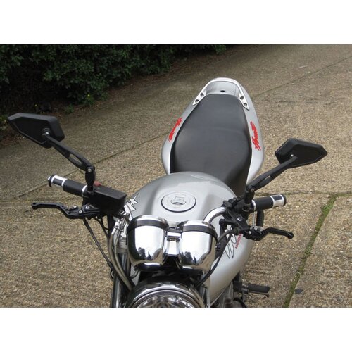 Set Adjustable Street Bike Wing Mirrors