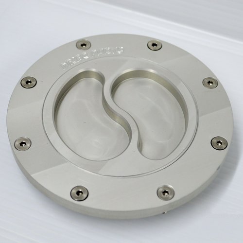 Dixerparts Tankdop voor BMW K75/K100/K1100 Cafe Racer Scrambler | Zilver