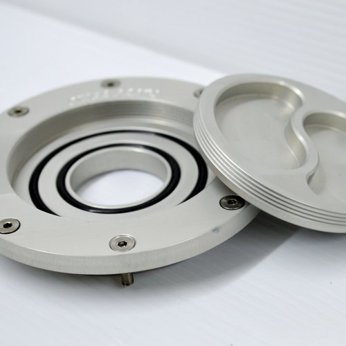 Dixerparts Tankdeckel für BMW K75/K100/K1100 Cafe Racer Scrambler | Silber