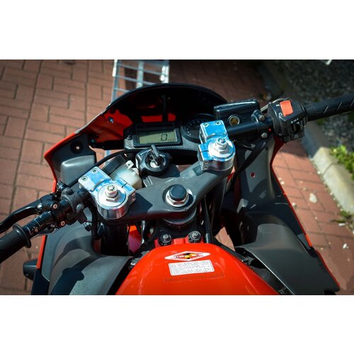 Dixerparts CLIP-ON - 50 mm Stuntracebaan Gymkhana | Aluminium