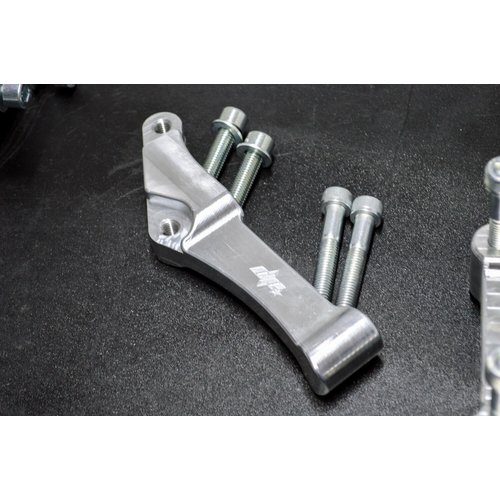 Dixerparts Upgrades Remklauw Adapter Beugel Brembo-100mm voor Harley Davidson Dyna ('06-'17) | Links