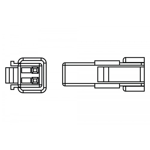 Turn signal adapter cable for MV AGUSTA, DUCATI & KTM