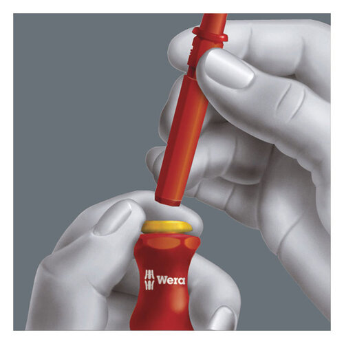 Wera 817-Series VDE Kraftform blade-holding handle