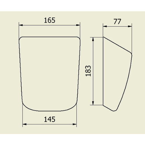 Dixerparts Capot De Queue De Carénage De Siège Arrière ABS Personnalisé pour BMW K100/K1100/K75 Harley Davidson Cafe Racer | Imprimé En 3D
