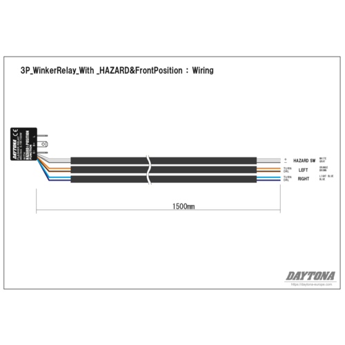 Daytona Module de feux de détresse