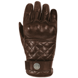 Glove Tracker with protective fabric Brown