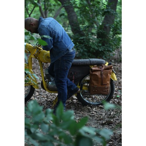 Trip Machine Rucksack - Klassisches Roll-Top Vintage Tan
