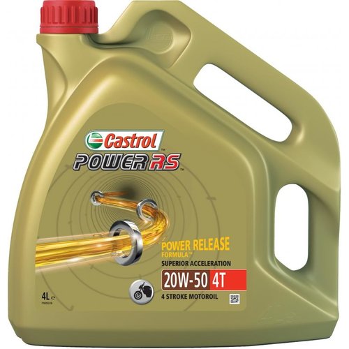 Castrol Power RS 20W-50 4T | 4 Litres