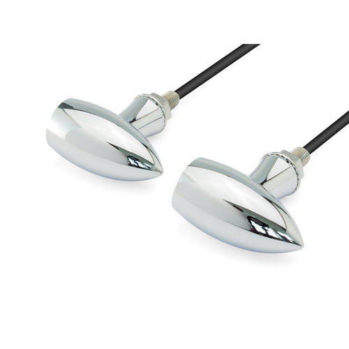 Chrome Mini LED-achterlichten type "Ladz"