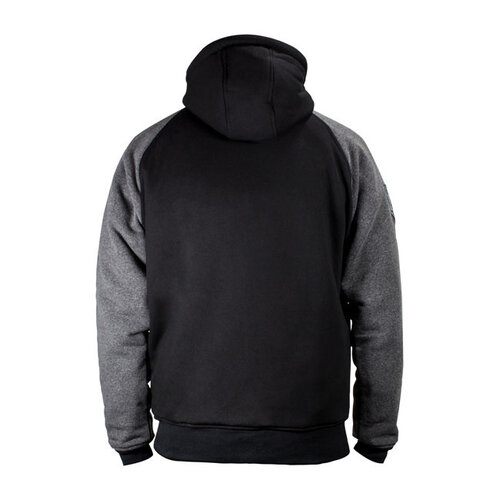 John Doe Zip Hoodie | Black, Grey