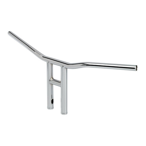 Biltwell Tyson XL Guidon 12" pour 82-21 HD (Excl. 08-21 e-Throttle) | Chrome
