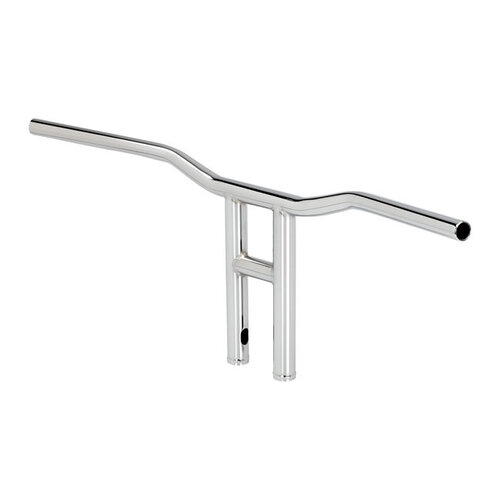 Biltwell Tyson XL Guidon 12" pour 82-21 HD (Excl. 08-21 e-Throttle) | Chrome