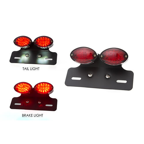 Dubbel Cat Eye LED-stop- / achterlicht