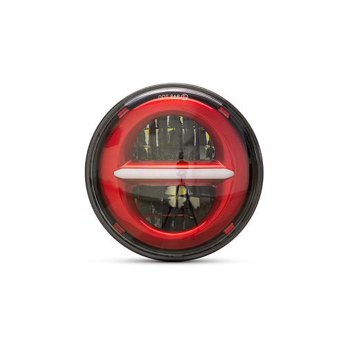 Insert de phare à DEL classique / moderne de 5,75 po, noir