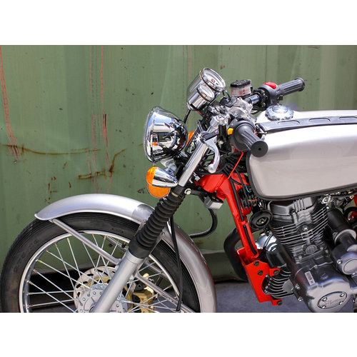 Classic E-marked Bullet Indicators Chrome / Black