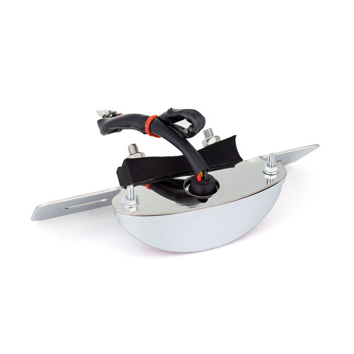 LED Chrome Achterlicht met Kentekenplaat houder