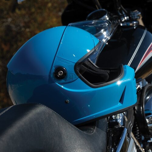 Biltwell Casque Lane Splitter Gloss Tahoe Blue
