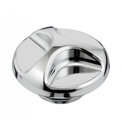 Buzzsaw Engine Oil Filler Cap - Billet - Chrome