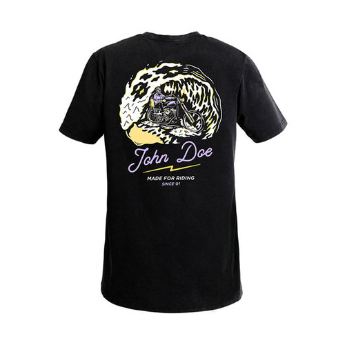 John Doe Golf T-shirt | Zwart