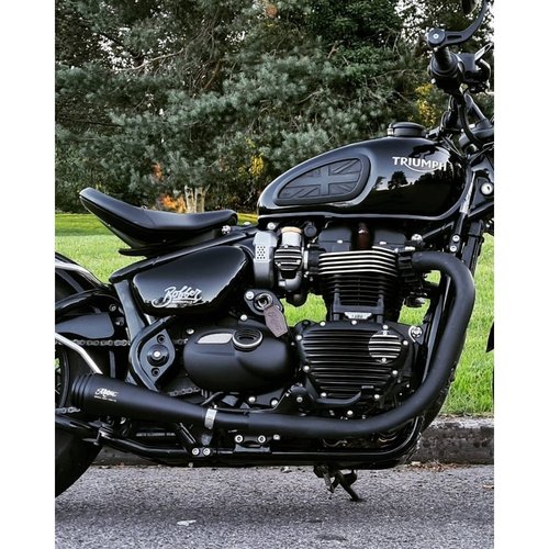 Motone Saturn V - Uitlaatsysteem - Bobber / Speedmaster - Zwart