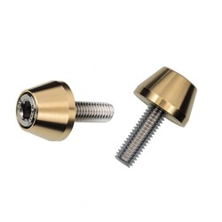 Top Shock Mount Finishing Kit Brass