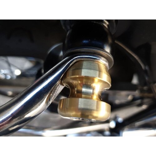 Motone Bobine de fixation pour bagages / courroie The Capstan - Laiton