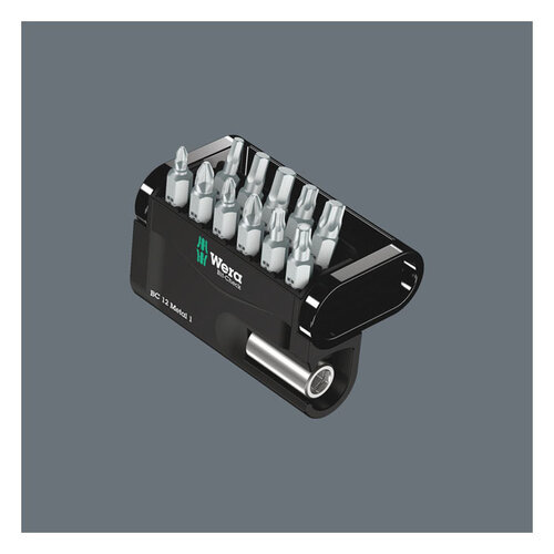 Wera 12-Pieces Bit Assortiment