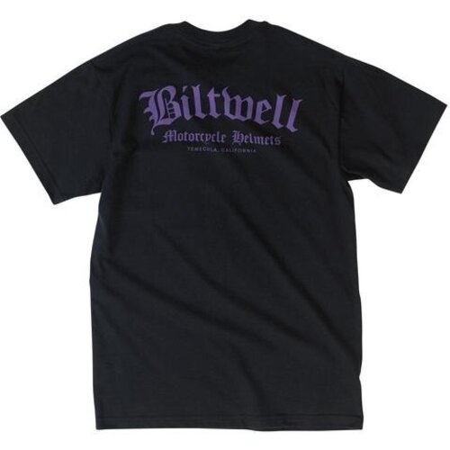 Biltwell Old English Pocket T-Shirt Black