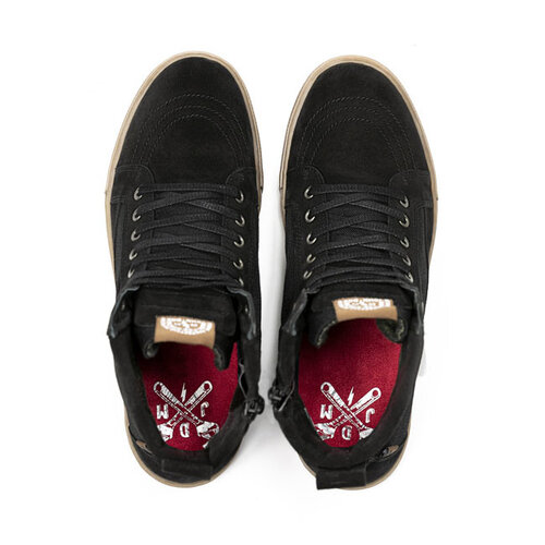 John Doe Motorrad Sneaker Neo Schwarz/Braun | Ce-Geprüft