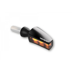 LED Bar End turn signals Flight tinted glass