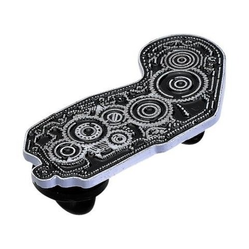 Biltwell Enamel Pin 4 Cam - Black / White