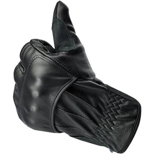Biltwell Belden Handschuhe - Schwarz / Schwarz