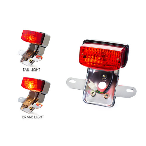 Taillight  Oldskool "Alabama Chrome"