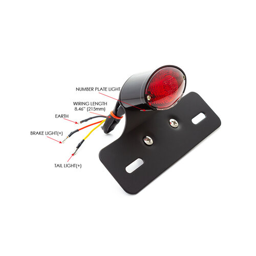 Achterlicht Oldskool "Delaware"